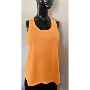 Bebe orange sports tank
